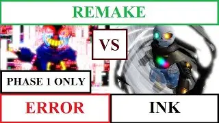 Error vs Ink! | Solo Boss Fight | Roblox Undertale: Timeline Collapse