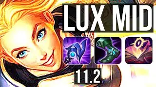 LUX vs VIEGO (MID) | 4/3/19, Rank 10 Lux | NA Grandmaster | v11.2