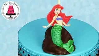 Little Mermaid Princess Ariel Cake Pop - How To With The Icing Artist