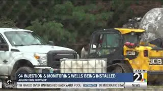 94 injection & monitoring wells being installed