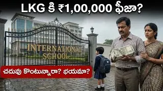 LKG కి ₹1lakh ఫీజా? 😱 | School Fee Scam Exposed
