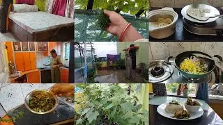 7 am to 1•30 pm morning rutine সকালের breakfast+lunch+ঘরের সমস্ত কাজকর্ম করতে দেড়টা বেজে গেলো ||