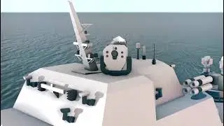 Gürbağ Savunma ve Teknoloji Stabilize Lazer Haberleşme Sistemi Animasyonu