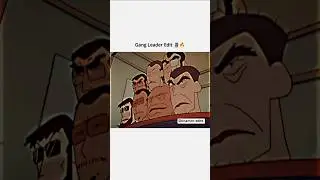 Shinchan Gang Leader Edit 🗿🔥 #shinchan #sigmaattitude #anime #status #viral #trending