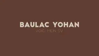 CV Motion Design
