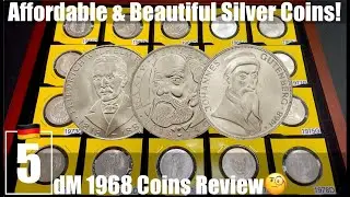 How to collect? ... Germany 5dM 1968 Silver Coins Review