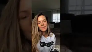 She wearing a FRIENDS tshirt