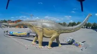 [MJX BUGS 3] DRONE vs. DINOSAUR !!?!