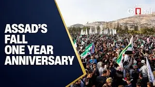 LIVE: Demonstration Marking One Year Since Assad&rsquo;s Fall