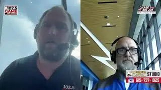 LIVE Chase & Big Joe Show: LIVE MTSU & Titans @ Denver, NFL Season Opener Countdown