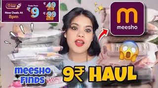 😱MEESHO 9₹Rocket Deal Haul || How To Meesho 9₹ Deal Pick Meesho Finds Huge haul #meesho #fashion