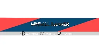 MINIMAL BANNER FREE PHOTOSHOP TEMPLATE