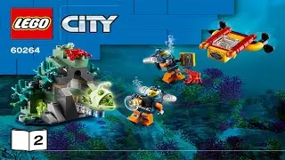🚧 LEGO instructions 🚧 City 🚧 60264 🚧 Ocean Exploration Submarine 🚧 Book 2 🚧
