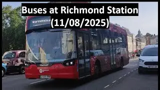 Buses at Richmond Station (11/08/2025)