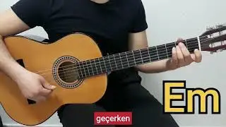 Belki Üstümüzden bir kuş geçer Nasıl Çalınır ? akorlar ve sözler