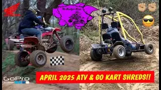 No Budget Boys April 2025 Easter Weekend Adventure w/ATVs, Go-Karts & Backyard Motocross Fun