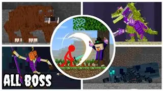 Stickman vs Craftman all bosses
