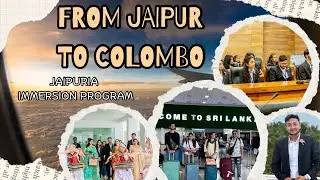 We Didn&rsquo;t Expect This Welcome at NSBM SriLanka 🇱🇰 | Jaipuria MBA Immersion Day 1 &ndash; Campus Tour 🔥