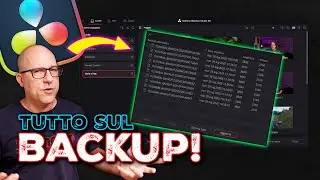 Come salvare tutti i tuoi progetti DaVinci Resolve!