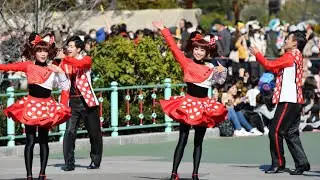 [4K] TDL ベリー・ミニー・リミックス 2020年1月30日(2回目)パターン3(A停止ドナルド付近)立ち見最前