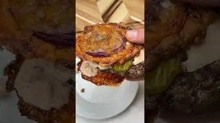 Подражатель Летучего Голландца In N Out с сырными луковыми булочками 😋🍔🙌