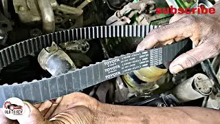 Toyota Innova timing belt replacement..