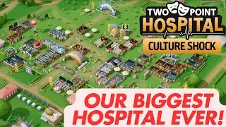 I Survived the BIGGEST Challenge in Two Point Hospital (Culture Shock DLC)