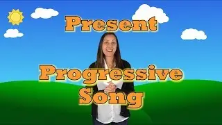 He is, She is: Present Progressive Phrase Song | Songs for Speech Therapy and ELD