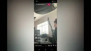 Ed Maverick toca la bateria en instagram #ed #maverick