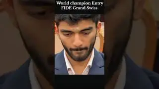 World champion Gukesh Entery FIDE Grand Swiss😍&hearts;️#gukesh#chess#shots#shotsvideo#shotsyoutube