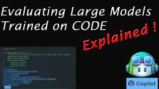 GPT Codex. Openai's model which powers Github Copilot. Paper explained with code.