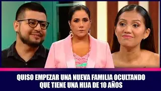 Quiso empezar una nueva familia ocultando que tiene una hija de 10 años