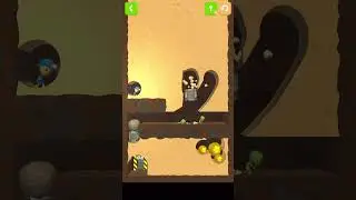 🆘Mine Rescue 🤯 Level 18-7&8💥 🎉Zombie Mine  #minegame🧐#mobilegames🥳 #shots💯
