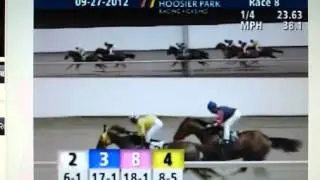 Witness a miracle at Hoosier Park racetrack 9-27-12