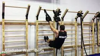 The Suples Gladiator Wall ~ Everything You NEED for a home gym!