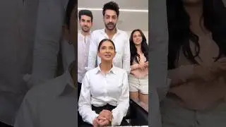 Karan Wahi and Reem Shaikh Scared Jennifer Winget On Raisinghani VS Raisinghani shoot #shorts