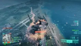 Battlefield 2042 Rocket explosion scene from different angle