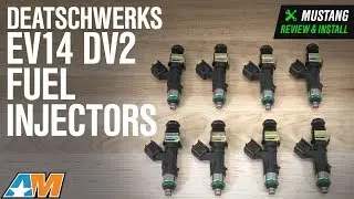 2005-2017 Mustang Cobra DeatschWerks EV14 DV2 Fuel Injectors - 95 lb Review & Install