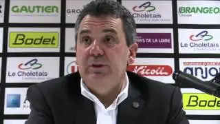 CB -Pascal Donnadieu apr&egrave;s Cholet-Nanterre (27-12-15)