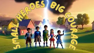 Kids Moral Story | The Little Heroes of Brightleaf Village| Courage & Kindness |