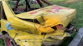Aftermath video of the chain stock derby cars