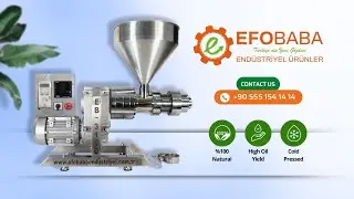 Discover the High Efficiency - EB-3100 Cold Press Oil Machine