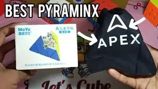 40$ BEST Pyraminx in World | Apex Weilong Coremagnetic Pyraminx - 10 M