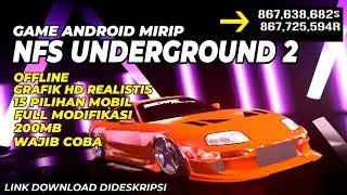Game Android Mirip NFS Underground2 PS2 Keren