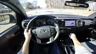 NEW Toyota Tacoma TRD Offroad, 6 Speed Manual: POV Drive, Impressions and ASMR