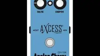 Pedal Chorus CH104 AXcess by GIANNINI - Mundomax TESTE