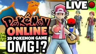 Pokemon MMORPG 3D - Pokemon Online Game - LIVESTREAM!?