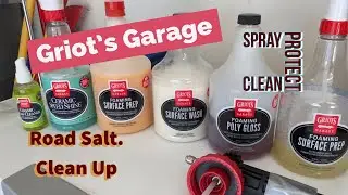 Jeep Grand Cherokee High Altitude Road Salt Clean Up/Griot’s Garage/Boss System /Auto Detailing