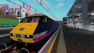 Trainspotting at Newly Upgraded Hampton Hargate Pt-2|Stepford County Railway V2.3 #scr#roblox#train 