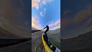 Loving my Naish Odissey Hollow Downwind board #naish #downwind #hydrofoil #supfoil